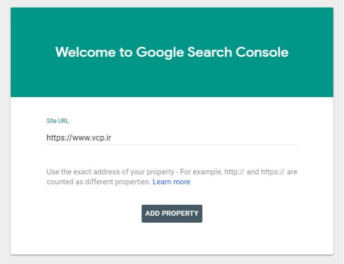 آموزش اتصال به Search Console