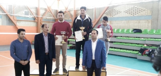 قهرمانی تیم بدمینتون دانشگاه جهرم در مسابقات دانشگاه های منطقه 5 کشور