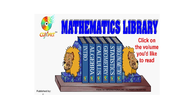 کتابخانه ریاضیات  Mathematics Library