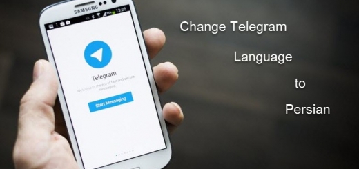 آموزش فارسی کردن تلگرام ویندوز نسخه رسمی