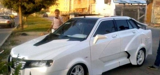 معرفی خودروی تغییر شکل داده‌شدهٔ ایرانی در سایت CarScoops