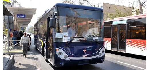 اتوبوس یورو ۶ داخلی زیر پای مسافران تهرانی